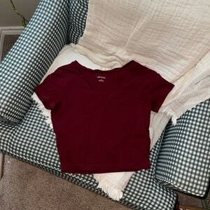 Wild Fable Cropped V Neck